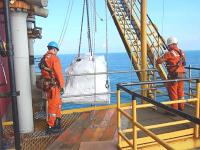 Offshore platform in the Dutch sector of the North Sea