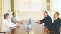 Chair of EITI meets Azerbaijan’s President Ilham Aliyev