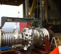 Routine turbine handling in offshore conditions