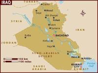 Map of Iraq