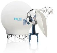 Switching between VSAT bands is fully automatic with the new Sea Tel 9711 IMA System