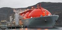 The special vessel Arctic Voyager at the Snøhvit plant in Hammerfest