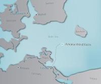 Arkona wind farm map - Statoil