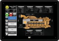 Caterpillar Oil & Gas display