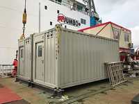 ELA Container Offshore - Living Quarters installed on board MV Fairplayer