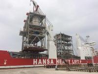 HANSA HEAVY LIFT has transported 13 modules - China to Aus