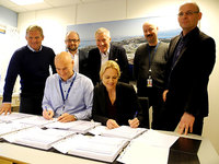 NorSea Group - Apply - Signing the contract at Vestbase, Kristiansund