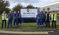 QA Weld Tech apprentices